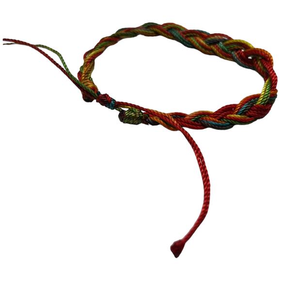 Braided Multicolor Rope Bracelet - Picture 6 of 6